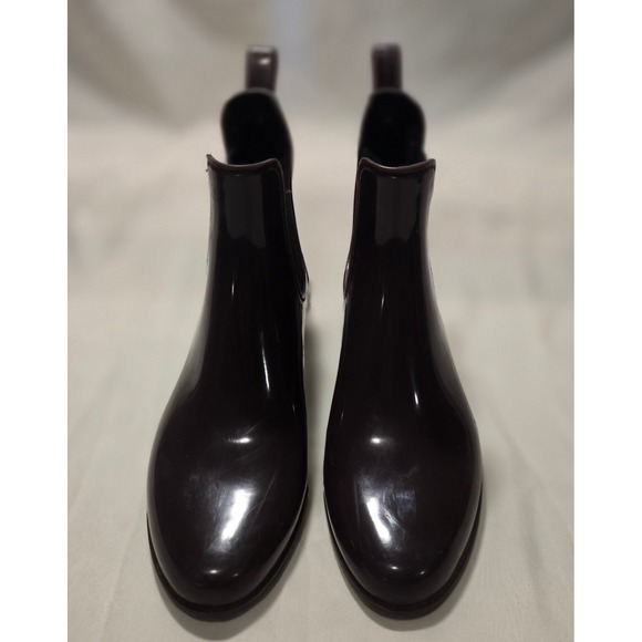 Sam Edelman Waterproof Chelsea Rain Boots Purple Size 6 - Picture 2 of 7